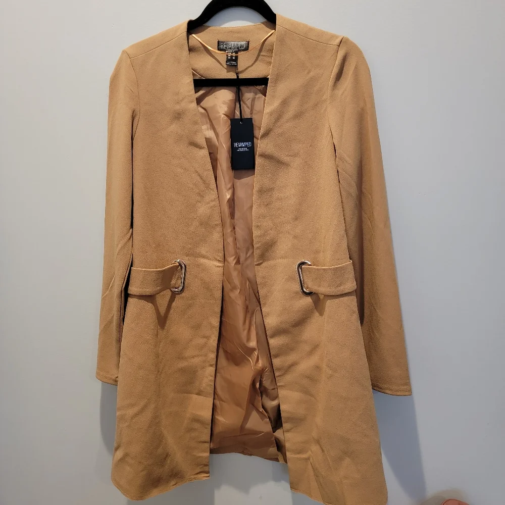 Revamped Tan Blazer - XS - Picture 2 of 5